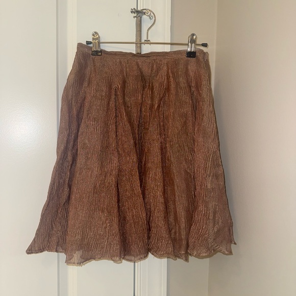 ASO SERENA VAN DER WOODSEN RODARTE PLEATED SKIRT - S - Picture 3 of 7